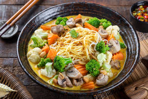 Vegan Coconut Curry Ramen