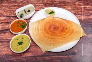 Rava Mushroom Masala Dosa
