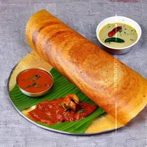 Mysore Chilli Mushroom Masala Dosa