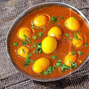 Egg Curry ( Single Egg)