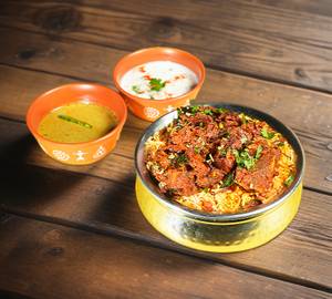 Mutton fry biryani