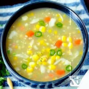 Veg Sweetcorn Soup
