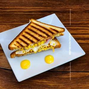 Corn Cheese Grilled Sandwich