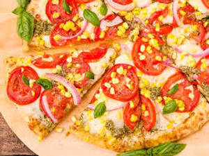 Tomato and Sweet Corn Pizza [7 inches]