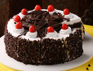 Eggless Black Forest Cake
