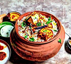 Paneer biryani             