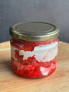 Red Velvet Cake Jar