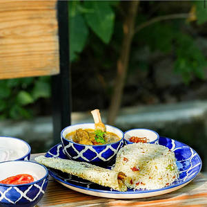 Chicken Kaari With Chawal