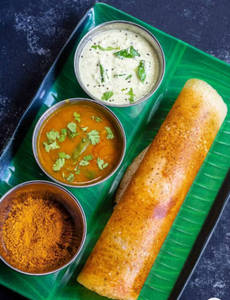 Ghee Podi Dosai [Home Style Meal]