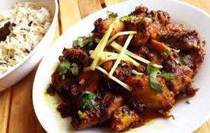 Murgh dhaniya adraki