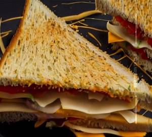Sev Onion Sandwich