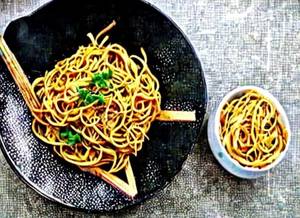Egg Garlic Noodles