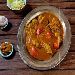 Chicken curry plate [full]