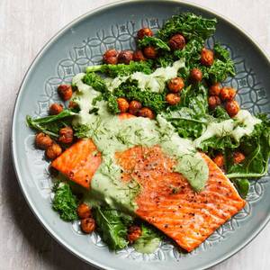 Fish Salmon High Protein Meal [50gm Protein]
