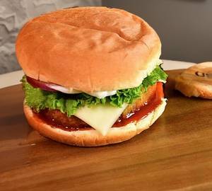 Veg cheese burger