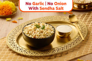 Sabudana Khichdi with Dahi