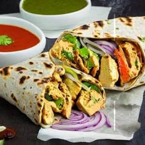 Tandoori Mayo Cheese Chicken Wrap