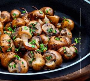 Garlic mushroom