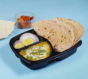 Dal Tadka 250ml with 2 butter Tawa Roti
