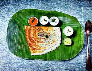Schezwan Cheese Plain Dosa
