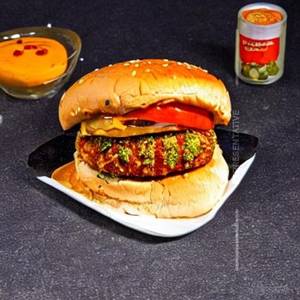 Makhani veggie burger