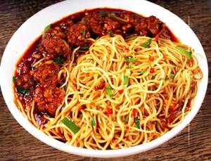 Schezwan Manchurian Noodles