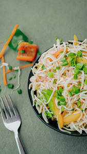 Veg Hakka Noodles
