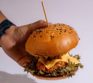 Fried Chicken Stack Burger