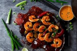 Prawns Butter Chilli Oyster Sauce