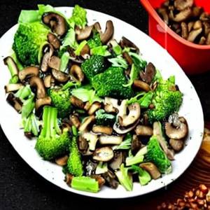 Brocoli Mushroom Salad