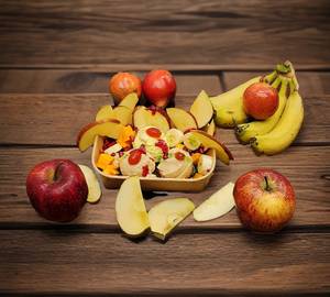 Fruits & Kulfi Ice Cream Platter