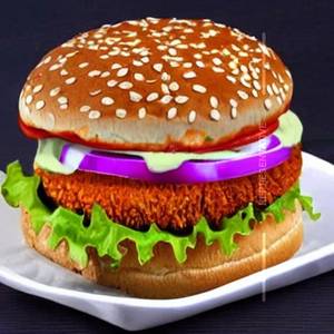 Veg Cheese Makhani Burger