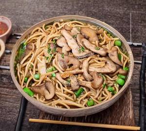Chicken Mushroom Noodles