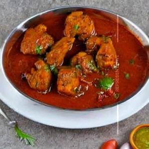 Tawa Chicken Dana Masala  Half