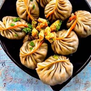 Soya Roasted Afghani Momos