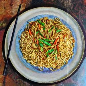Egg Sezwan Noodles