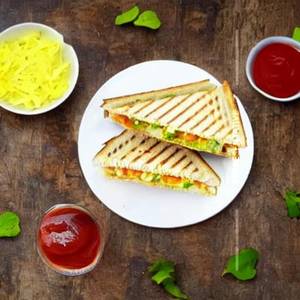 Veg. Aloo Matter Sandwich [Plain]