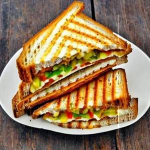 Aloo Veg Mixed Cheese Sandwich