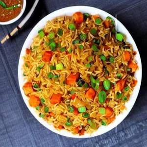 Jain manchurian fried rice