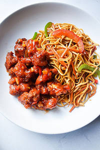 Noodles + Chilli Chicken