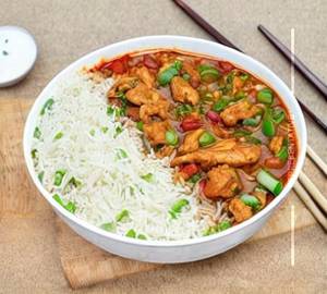 Chicken chilli fried rice