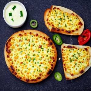 Corn Cheese Garlic Bread