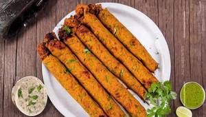 Soya Seekh Kebab