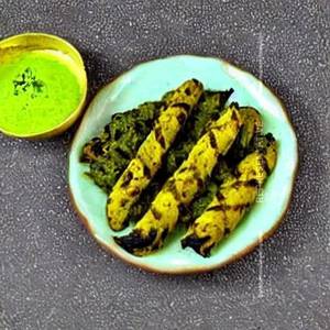 Aloo Palak Butter Fry