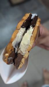 Triple Chocolate Waffle