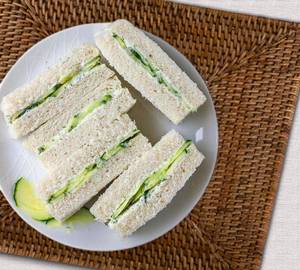 Cucumber Cheese Sandwich