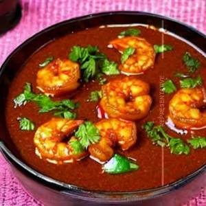 Prawns In Scehzwan Sauce