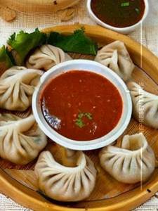 Veg Afghani Momos