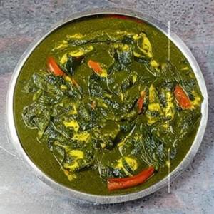Mattar Palak
