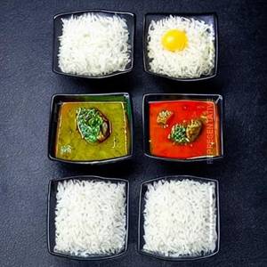 Steamed Rice  + Soft Drink (200ml)